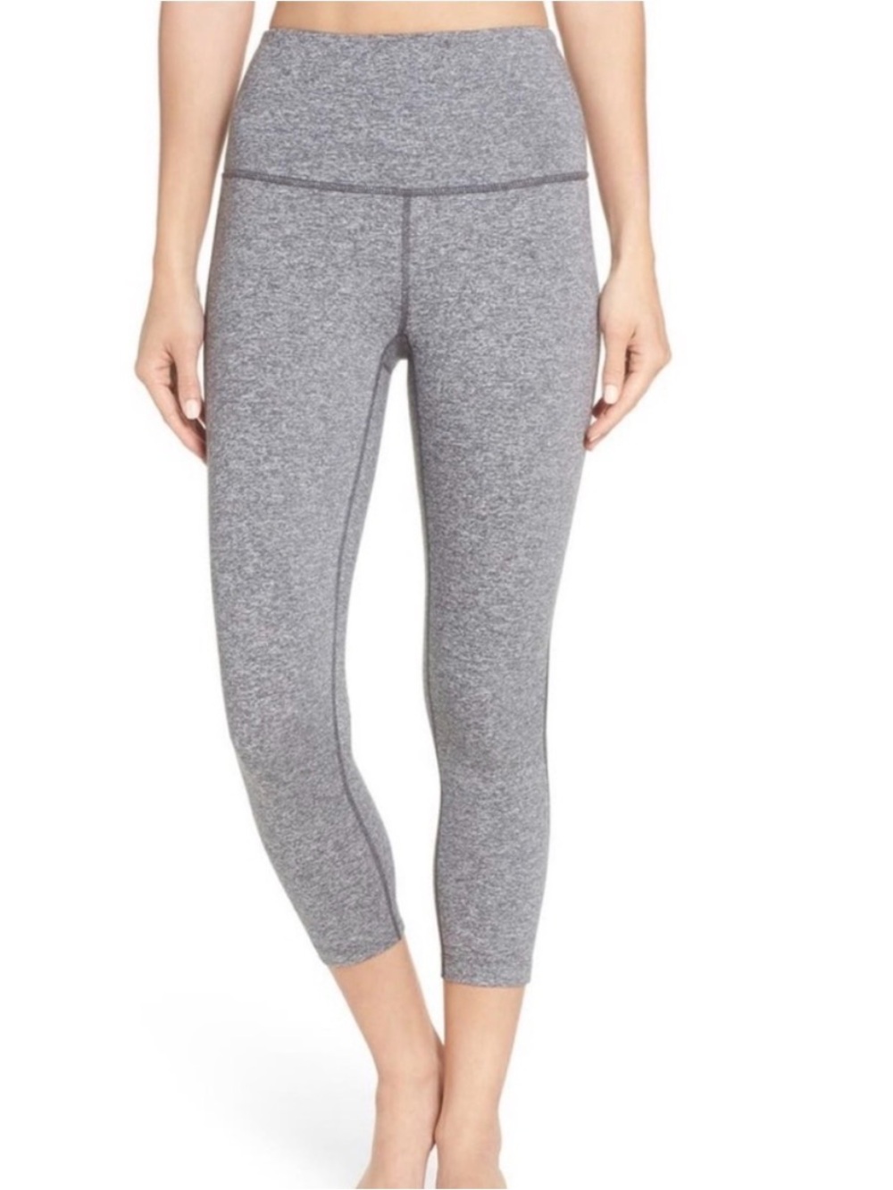 NWT Zella High Waist Crop Grey Graphite Legging Women’s Small